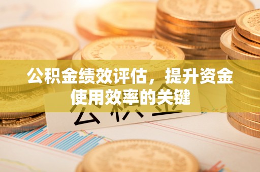 木兰公积金绩效评估，提升资金使用效率的关键