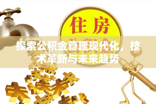 木兰探索公积金管理现代化，技术革新与未来趋势