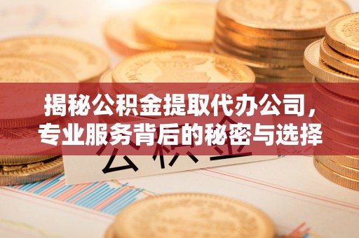 木兰揭秘公积金提取代办公司，专业服务背后的秘密与选择指南