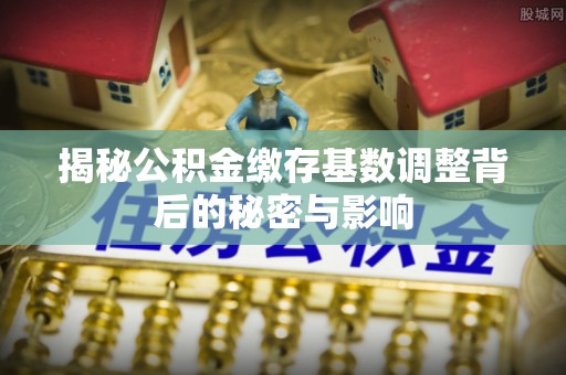 木兰揭秘公积金缴存基数调整背后的秘密与影响