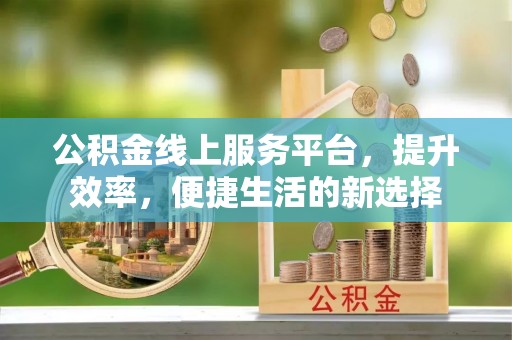 木兰公积金线上服务平台，提升效率，便捷生活的新选择