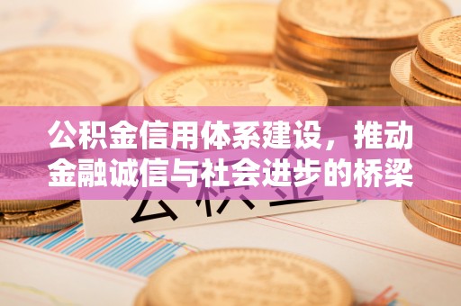木兰公积金信用体系建设，推动金融诚信与社会进步的桥梁