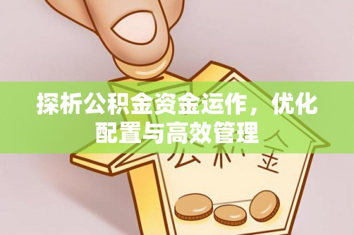 木兰探析公积金资金运作，优化配置与高效管理