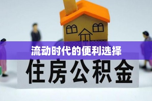木兰流动时代的便利选择